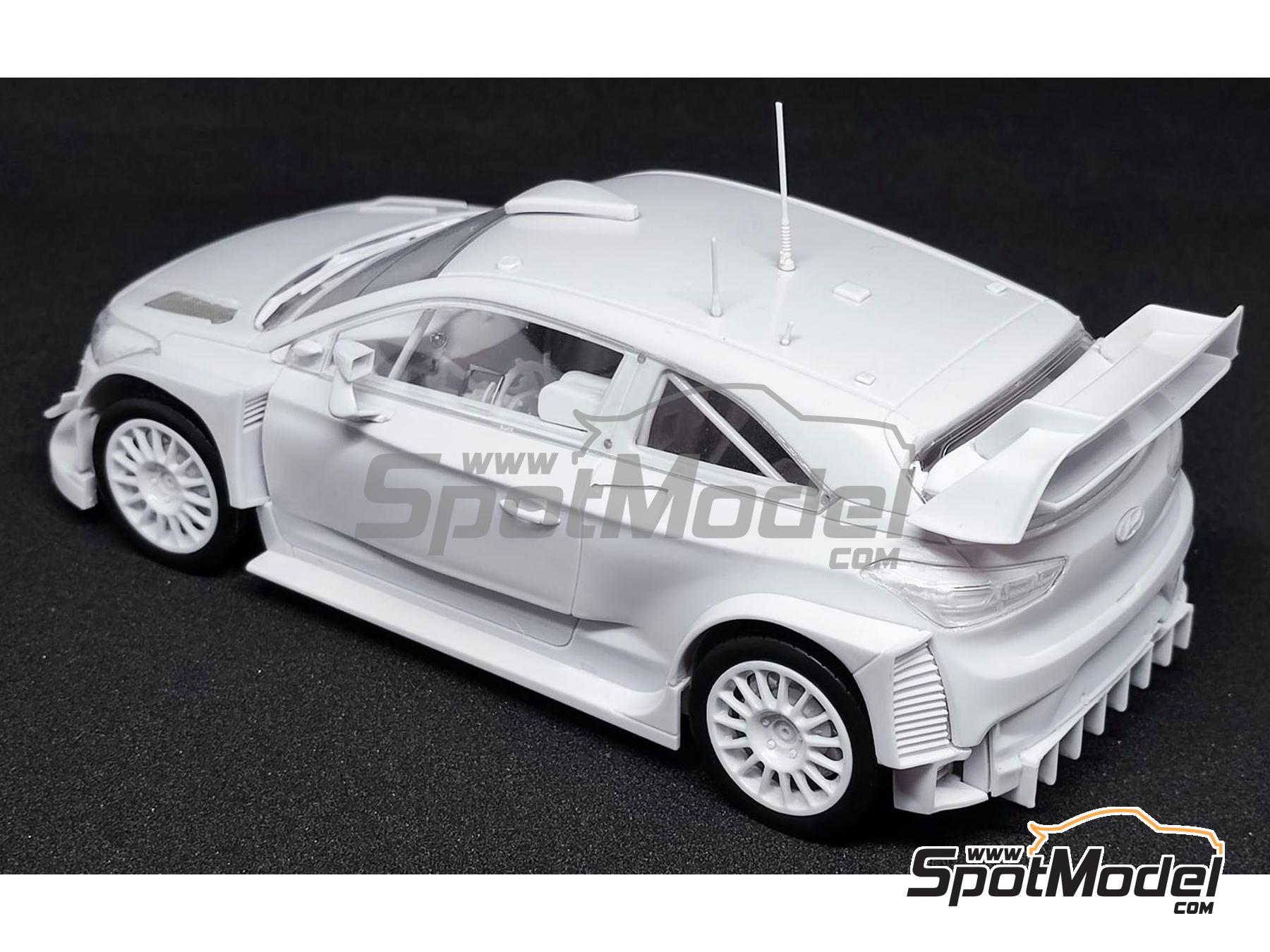 Belkits BEL014 Car Scale Model Kit 1 24 Scale Hyundai I20 Coupe WRC