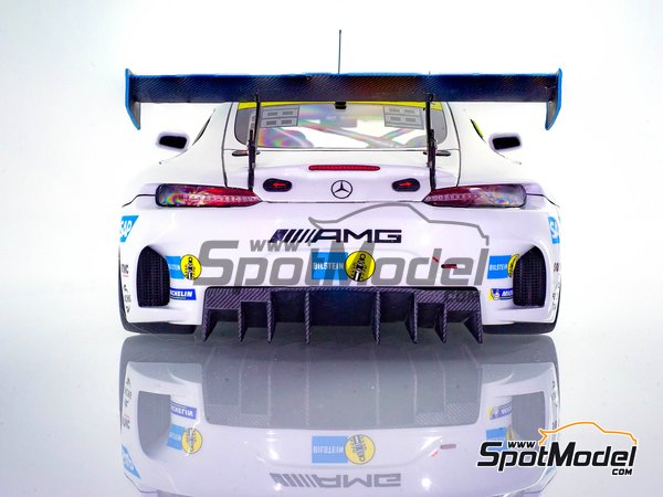 Image 20: Mercedes AMG GT3 AMG Team Black Falcon - 24 Hours Nürburgring 2016 | Marking / livery in 1/24 scale manufactured by Decalcas (ref. DCL-DEC010) Image 20: Mercedes AMG GT3 AMG Team Black Falcon - 24 Hours Nürburgring 2016 | Marking / livery in 1/24 scale manufactured by Decalcas (ref. DCL-DEC010)