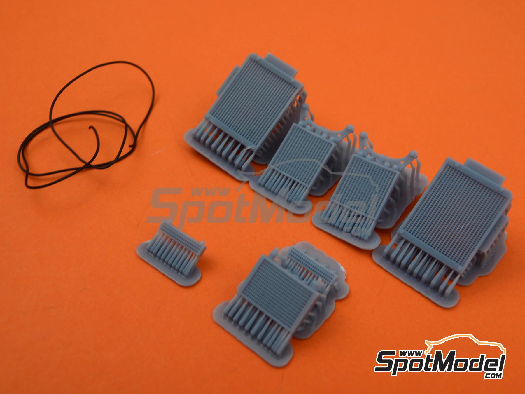 Image 8: Tyrrell Ford P34 - 1976 | Detail up set in 1/20 scale manufactured by Falcon Scale Models (ref. FSM-04-C, also FSMC004) Image 8: Tyrrell Ford P34 - 1976 | Detail up set in 1/20 scale manufactured by Falcon Scale Models (ref. FSM-04-C, also FSMC004)