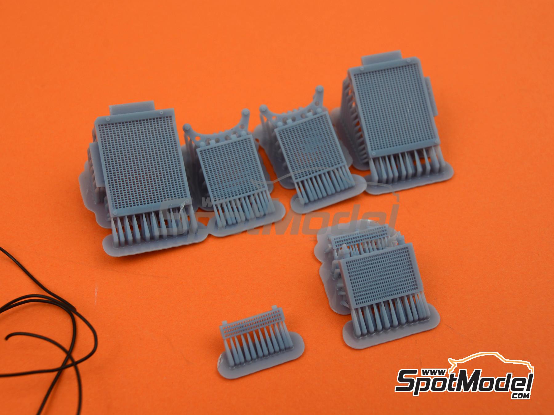 Image 9: Tyrrell Ford P34 - 1976 | Detail up set in 1/20 scale manufactured by Falcon Scale Models (ref. FSM-04-C, also FSMC004) Image 9: Tyrrell Ford P34 - 1976 | Detail up set in 1/20 scale manufactured by Falcon Scale Models (ref. FSM-04-C, also FSMC004)