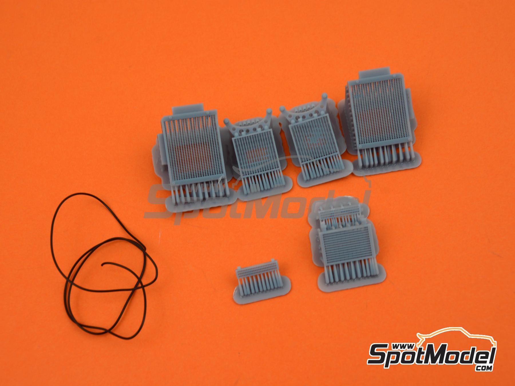 Image 10: Tyrrell Ford P34 - 1976 | Detail up set in 1/20 scale manufactured by Falcon Scale Models (ref. FSM-04-C, also FSMC004) Image 10: Tyrrell Ford P34 - 1976 | Detail up set in 1/20 scale manufactured by Falcon Scale Models (ref. FSM-04-C, also FSMC004)