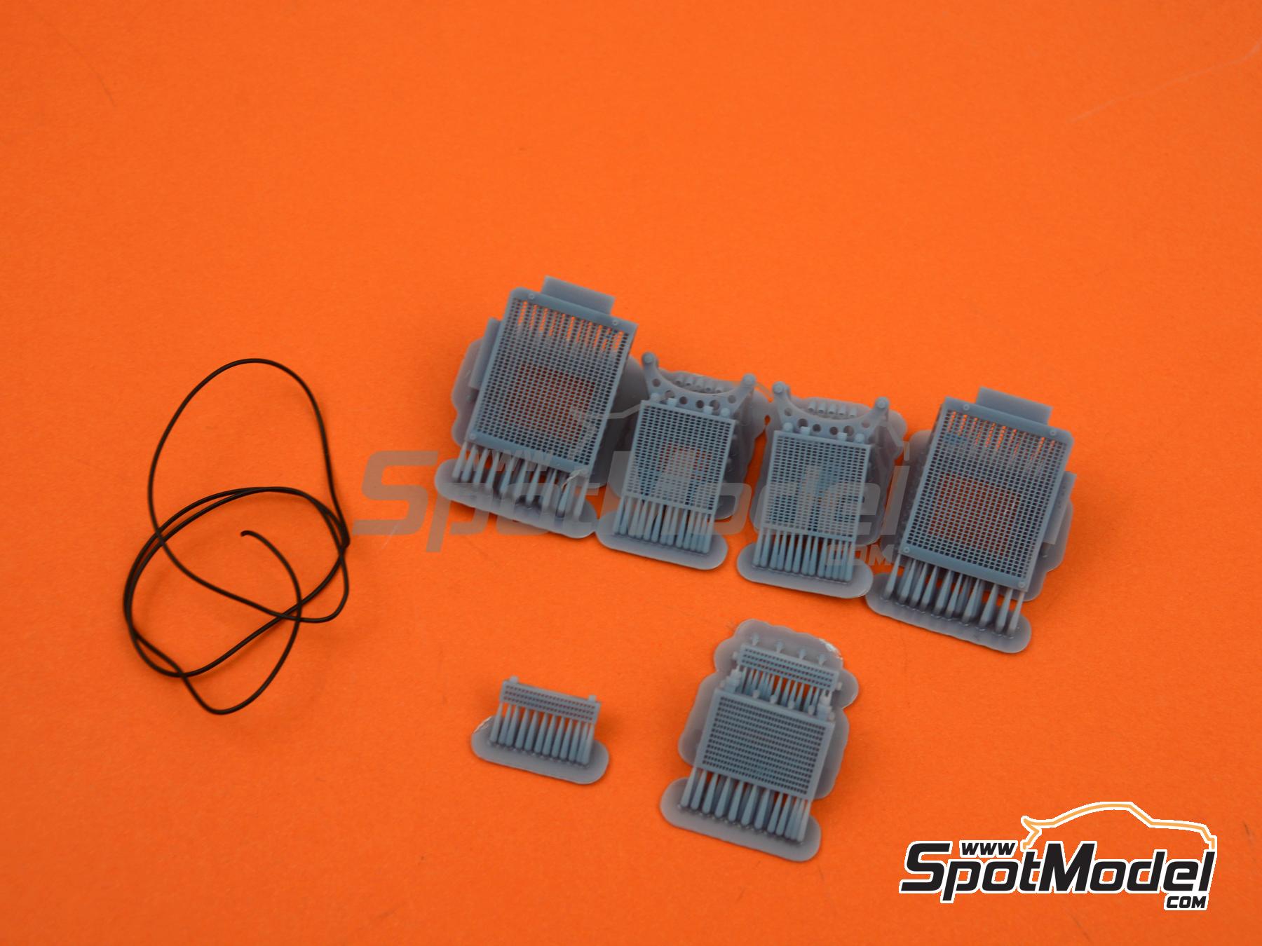 Image 11: Tyrrell Ford P34 - 1976 | Detail up set in 1/20 scale manufactured by Falcon Scale Models (ref. FSM-04-C, also FSMC004) Image 11: Tyrrell Ford P34 - 1976 | Detail up set in 1/20 scale manufactured by Falcon Scale Models (ref. FSM-04-C, also FSMC004)