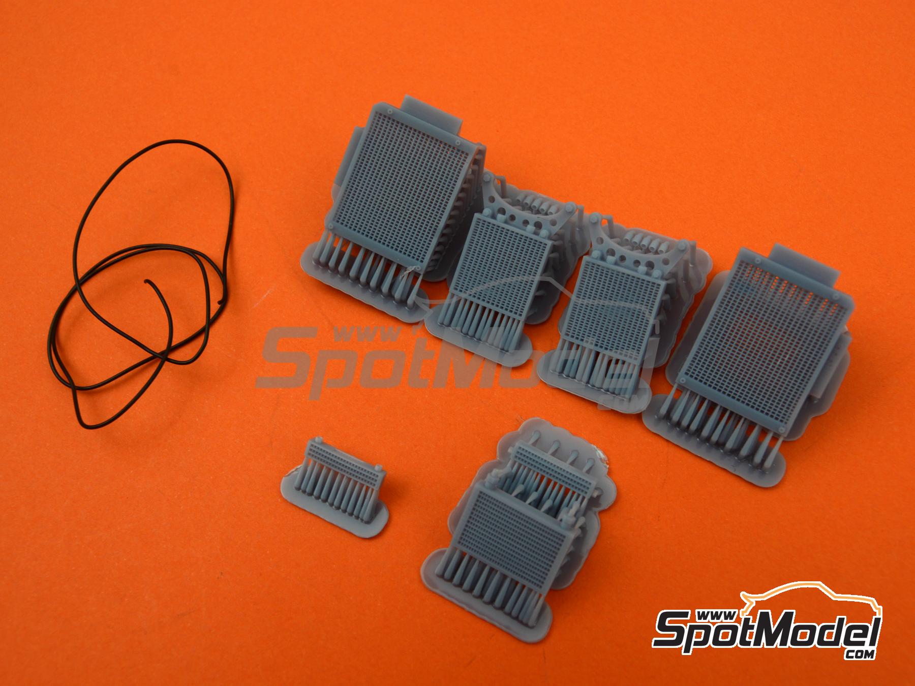 Image 12: Tyrrell Ford P34 - 1976 | Detail up set in 1/20 scale manufactured by Falcon Scale Models (ref. FSM-04-C, also FSMC004) Image 12: Tyrrell Ford P34 - 1976 | Detail up set in 1/20 scale manufactured by Falcon Scale Models (ref. FSM-04-C, also FSMC004)