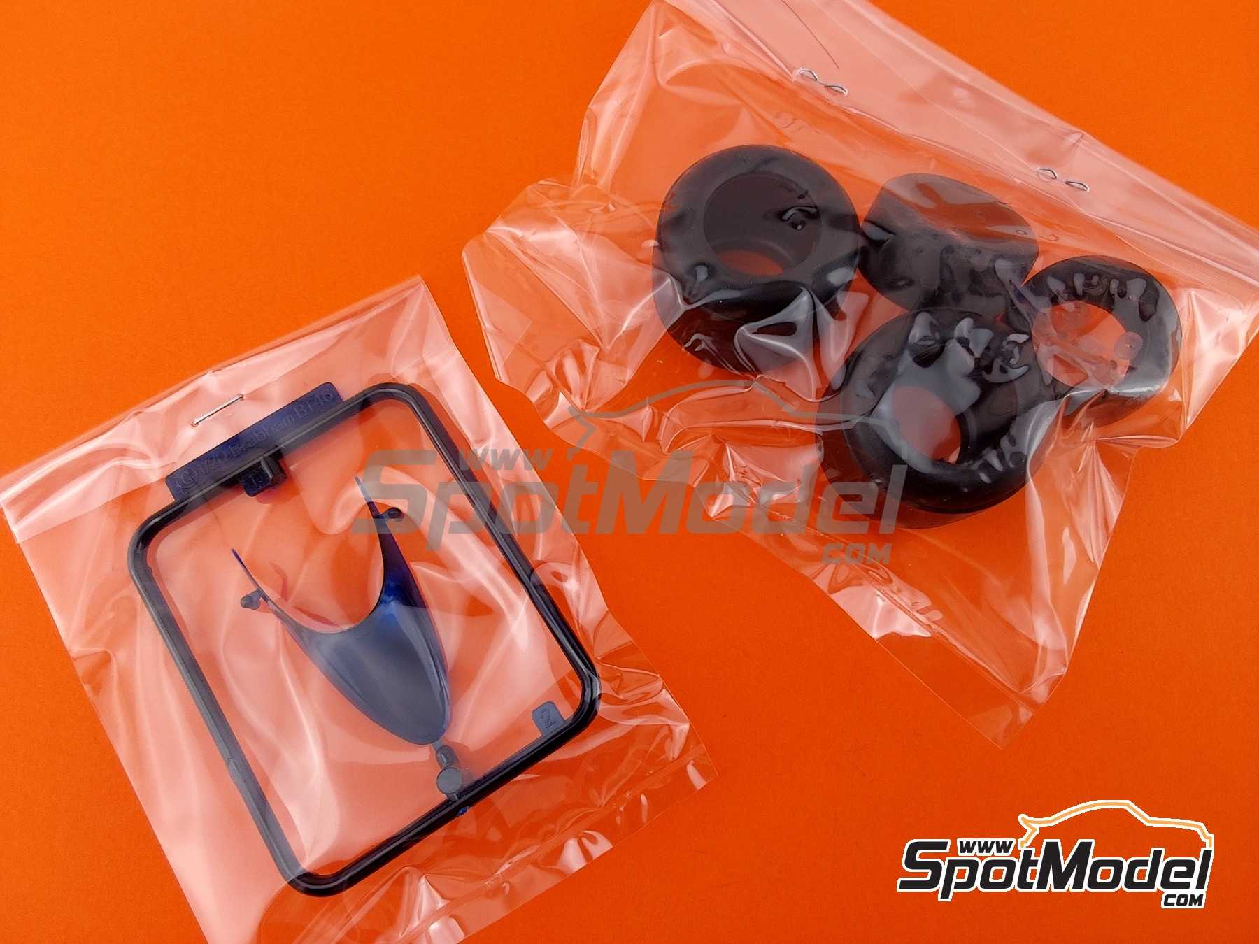 Image 17: Brabham BT46 Prototype sponsored by Martini Racing - 1977 | Car scale model kit in 1/20 scale manufactured by Fujimi (ref. FJ091853, also 4968728091853, 09185 and GP-58) Image 17: Brabham BT46 Prototype sponsored by Martini Racing - 1977 | Car scale model kit in 1/20 scale manufactured by Fujimi (ref. FJ091853, also 4968728091853, 09185 and GP-58)