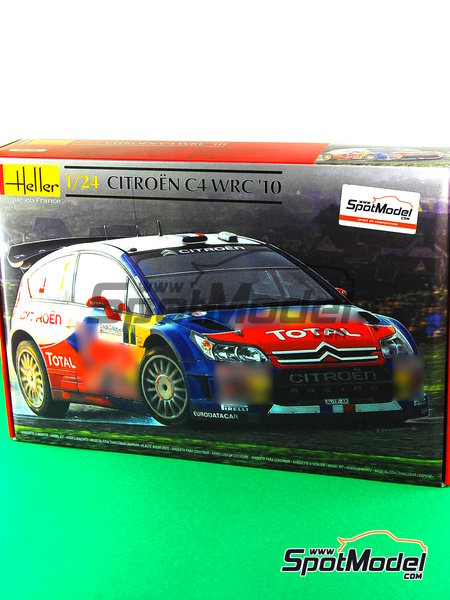 80756 heller 1/24 автомобиль citroen c4