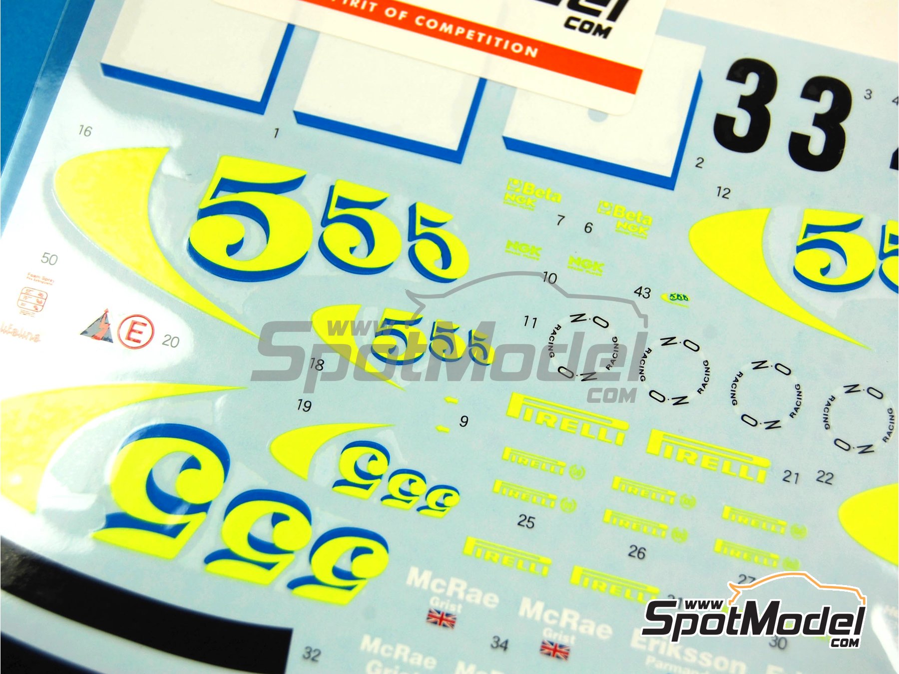 Image 6: Subaru Impreza WRC 555 - Safari Rally 1997 and 1998 | Marking / livery in 1/24 scale manufactured by Shunko Models (ref. SHK-D225) Image 6: Subaru Impreza WRC 555 - Safari Rally 1997 and 1998 | Marking / livery in 1/24 scale manufactured by Shunko Models (ref. SHK-D225)