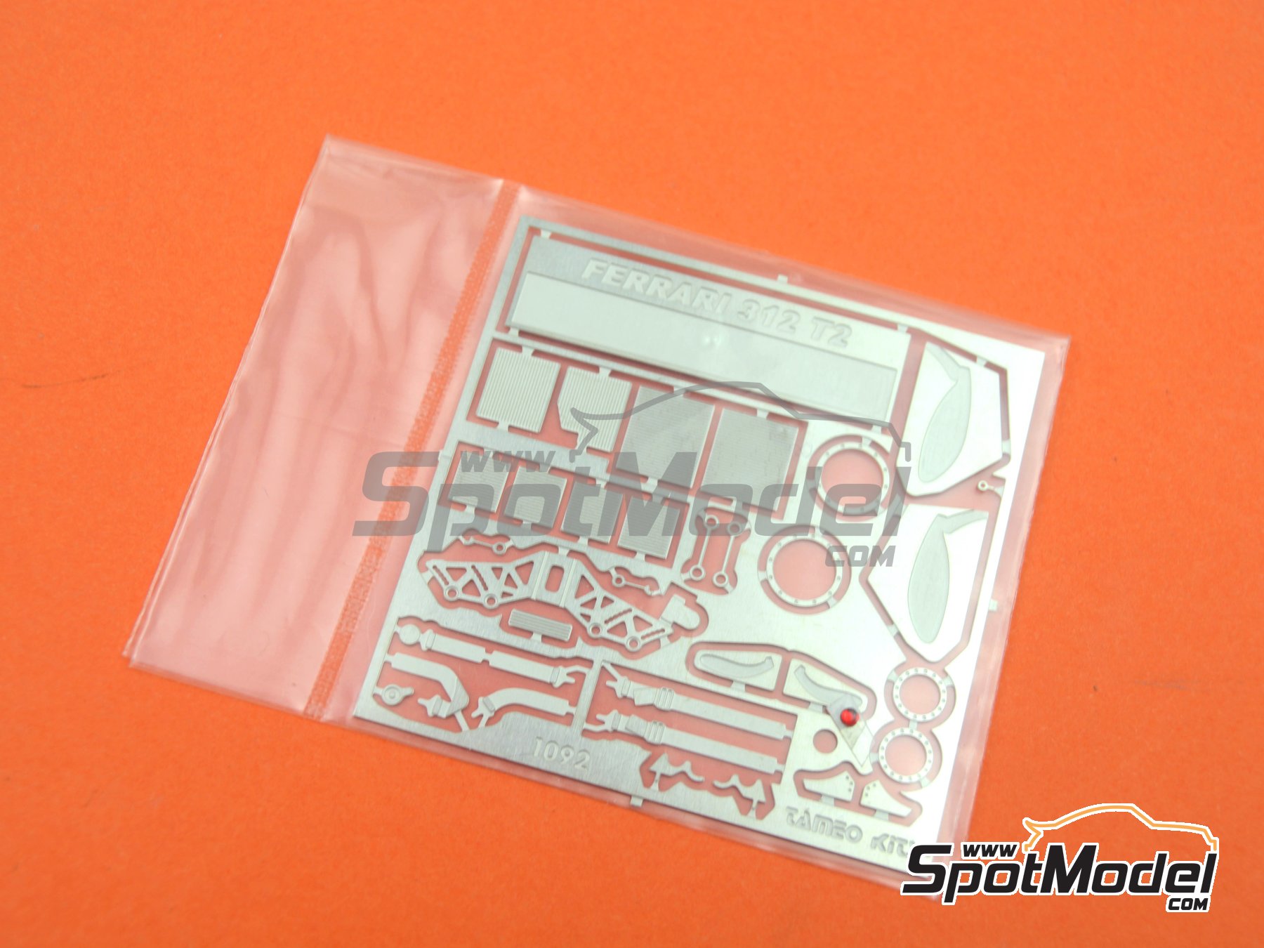 Image 3: Ferrari 312 T2 Scuderia Ferrari Team sponsored by Agip - Canadian Formula 1 Grand Prix 1977 | Car scale model kit in 1/43 scale manufactured by Tameo Kits (ref. TMK437) Image 3: Ferrari 312 T2 Scuderia Ferrari Team sponsored by Agip - Canadian Formula 1 Grand Prix 1977 | Car scale model kit in 1/43 scale manufactured by Tameo Kits (ref. TMK437)