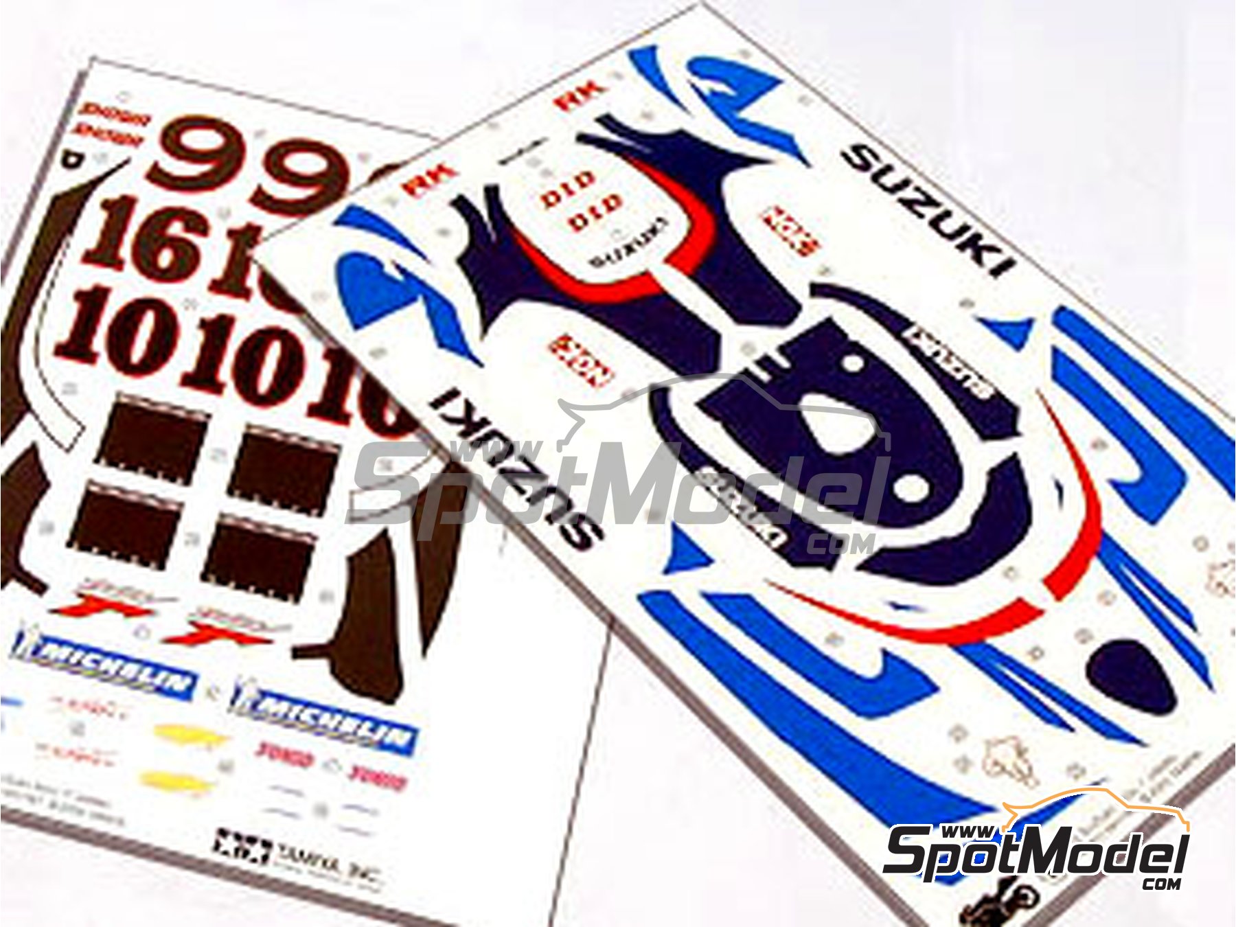 Image 6: Suzuki RGV-Gamma XR-89 Suzuki Grand Prix Team sponsored by Michelin - Motorcycle World Championship 1999 | Motorbike scale model kit in 1/12 scale manufactured by Tamiya (ref. TAM14081, also 4950344996889 and 14081) Image 6: Suzuki RGV-Gamma XR-89 Suzuki Grand Prix Team sponsored by Michelin - Motorcycle World Championship 1999 | Motorbike scale model kit in 1/12 scale manufactured by Tamiya (ref. TAM14081, also 4950344996889 and 14081)