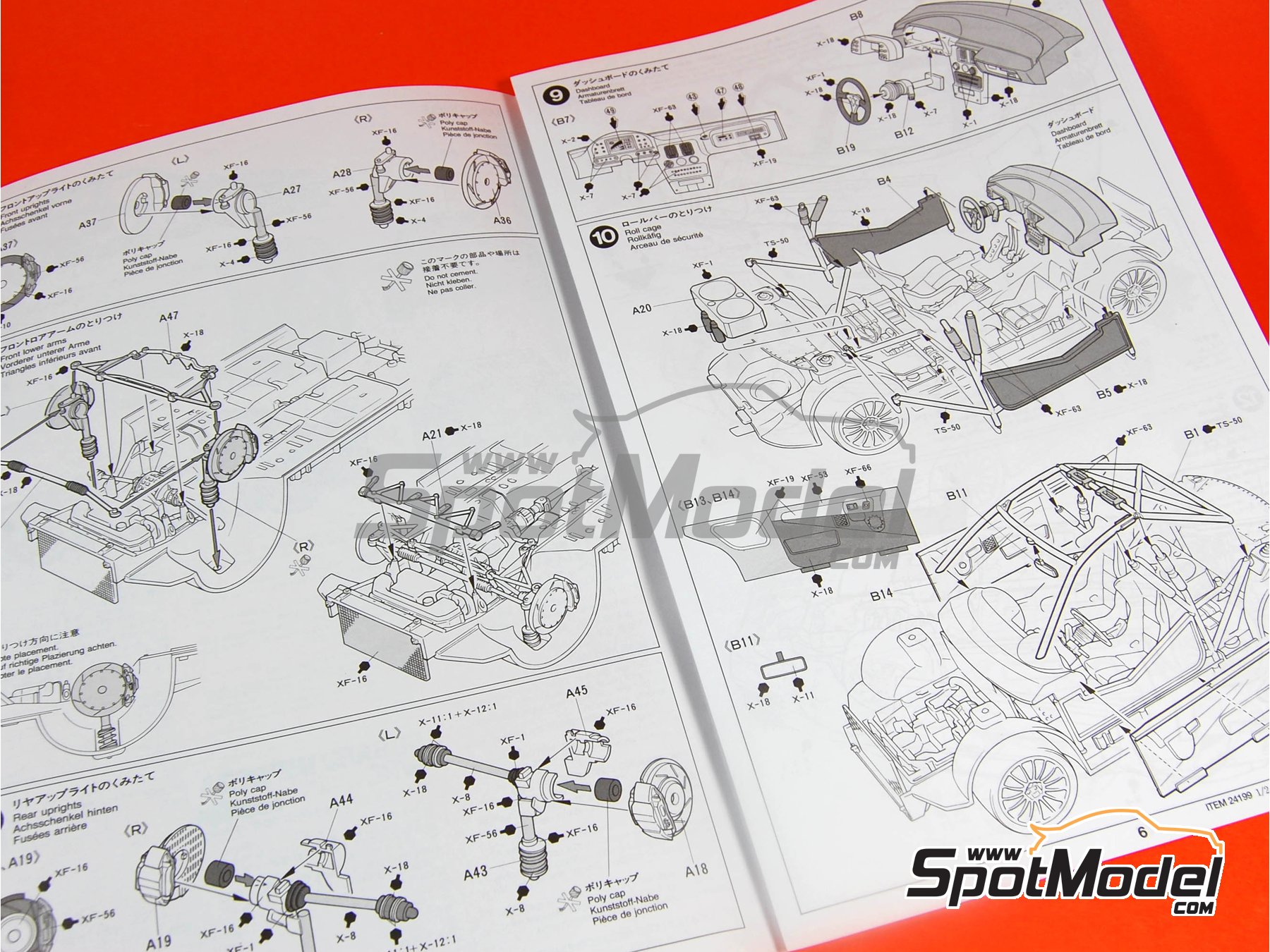 Image 2: Subaru Impreza WRC Equipo 555 Subaru WRT - Rally de Monte Carlo - Rallye Automobile de Monte-Carlo 1998 | Maqueta de coche en escala 1/24 fabricado por Tamiya (ref. TAM24199, tambien 4950344992942 y 24199) Image 2: Subaru Impreza WRC Equipo 555 Subaru WRT - Rally de Monte Carlo - Rallye Automobile de Monte-Carlo 1998 | Maqueta de coche en escala 1/24 fabricado por Tamiya (ref. TAM24199, tambien 4950344992942 y 24199)