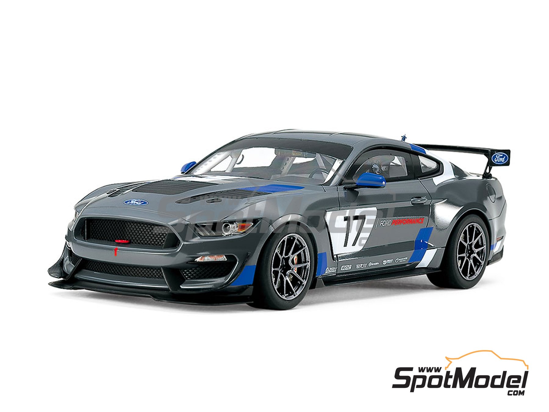 Image 3: Ford Mustang GT4 - Goodwood Festival of Speed 2017 | Car scale model kit in 1/24 scale manufactured by Tamiya (ref. TAM24354, also 4950344243549 and 24354) Image 3: Ford Mustang GT4 - Goodwood Festival of Speed 2017 | Car scale model kit in 1/24 scale manufactured by Tamiya (ref. TAM24354, also 4950344243549 and 24354)
