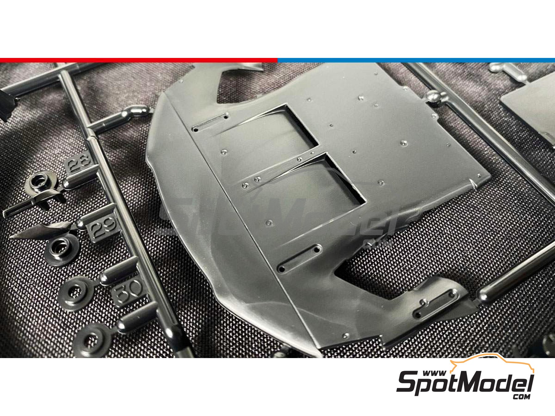 Image 11: McLaren Senna | Car scale model kit in 1/24 scale manufactured by Tamiya (ref. TAM24355, also 4950344243556, 24355, T24355 and TAM24355ST) Image 11: McLaren Senna | Car scale model kit in 1/24 scale manufactured by Tamiya (ref. TAM24355, also 4950344243556, 24355, T24355 and TAM24355ST)