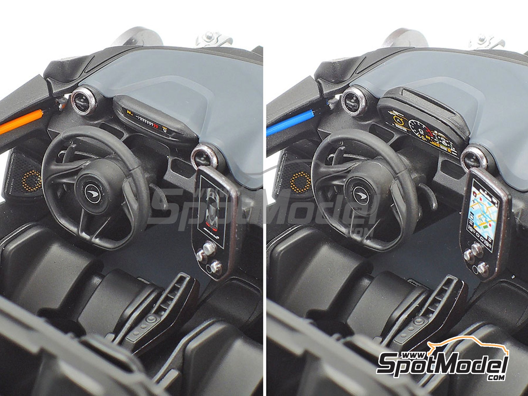 Image 53: McLaren Senna | Car scale model kit in 1/24 scale manufactured by Tamiya (ref. TAM24355, also 4950344243556, 24355, T24355 and TAM24355ST) Image 53: McLaren Senna | Car scale model kit in 1/24 scale manufactured by Tamiya (ref. TAM24355, also 4950344243556, 24355, T24355 and TAM24355ST)