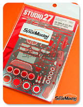 Fotograbado 1/24 Studio27 - BMW Z4 GT3 2012 - fotograbados + piezas en metal para kit de Fujimi