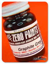 Pintura Zero Paints - Gris grafito - Graphite Grey - 60ml  para Aergrafo