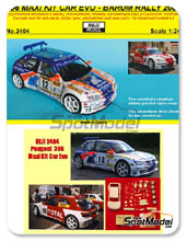 Car kit 1/24 by Reji Model - Peugeot 306 Maxi Kit Car Evo - Nș 18 - Barum Rally 2004 - resin multimedia car kit Car kit 1/24 by Reji Model - Peugeot 306 Maxi Kit Car Evo - Nș 18 - Barum Rally 2004 - resin multimedia car kit