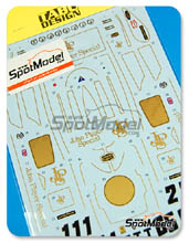 Decals 1/20 by Tabu - Lotus Ford 72 E John Player Special - Nș 1, 2, 64, 65 1975 for Ebbro kit Decals 1/20 by Tabu - Lotus Ford 72 E John Player Special - Nș 1, 2, 64, 65 1975 for Ebbro kit