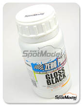 Paint by Zero Paints - Gloss Black - 250ml for Airbrush Paint by Zero Paints - Gloss Black - 250ml for Airbrush
