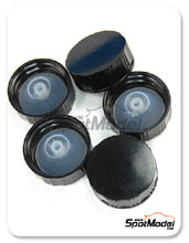 Paint by Zero Paints - Spare Caps for 60ml and 100ml Clearcoat Bottles - 5 units Paint by Zero Paints - Spare Caps for 60ml and 100ml Clearcoat Bottles - 5 units