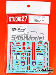 Studio27 All Products In Decals And Markings Rally Cars Other