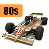 Car scale model kits / Formula 1 / 1/20 scale / 80 years