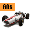Car scale model kits / Formula 1 / 1/20 scale / 60s years