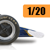 Decals and markings / Formula 1 / 1/20 scale