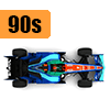 Calcas / Fórmula 1 / Escala 1/20 / años 90