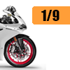 Motorcycle scale model kits / 1/9 scale: New products image