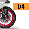 Motorcycle scale model kits / 1/4 scale: New products image