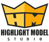 Highlight Model Studio logo