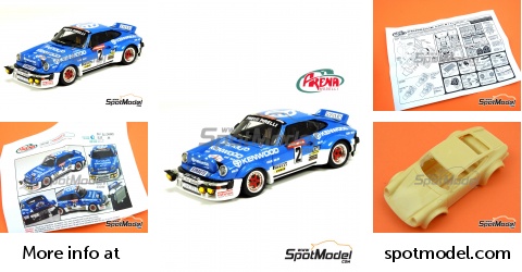 Arena Modelli ARE1085: Car scale model kit 1/43 scale - Porsche 911 SC ...