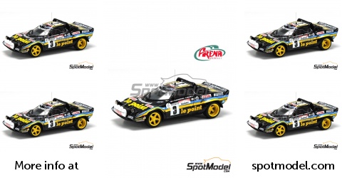 1:43 SOLIDO Lancia Stratos Rally Tour De Course 1977 #19 No. 73 - UK