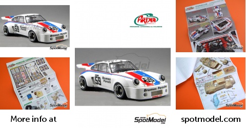 Arena Modelli ARE1380-24: Car scale model kit 1/24 scale - Porsche 911 ...