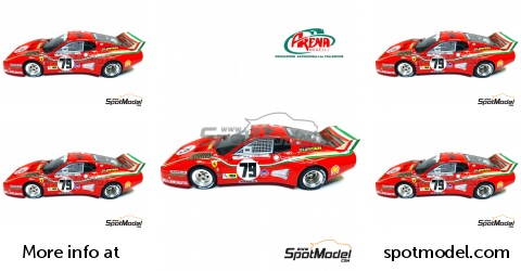 Arena Modelli ARE1402: Car scale model kit 1/43 scale - Ferrari 512BB ...