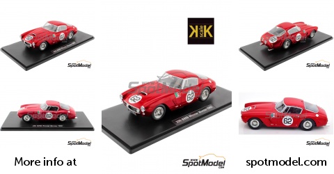 KK SCALE MODELS 1/18 - FERRARI 250 GT SWB - WINNER MONZA 1960 180864R