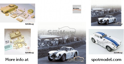 Bizarre 1/43 – Cunningham C-4RK #3 – Résine – Le Mans 1953 (occasion)