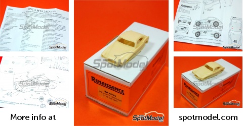 Renaissance Osca MT4 Le Mans 1952 #48 – Miniature 1:43 à Monter