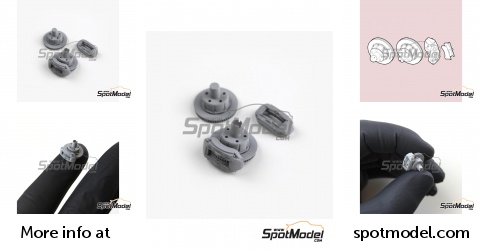 Scalecars.Online SCO-R054: Brakes 1/24 scale - Brakes NASCAR Type 2 ...