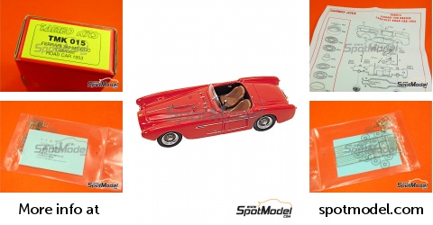 Tameo Kit Monté 1/43 – Ferrari 340 Mexico 1952 – Rare Et Superbe état