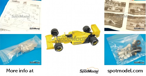 Kit 1:43 Lotus T101 | A Piquet (Tameo TMK091