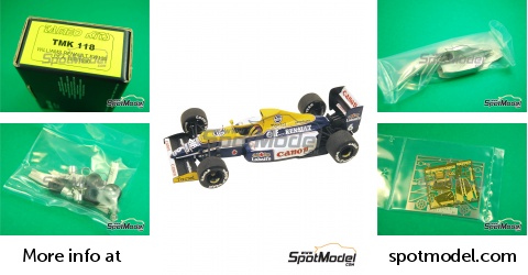 Onyx 1/43 Scale - 085 WILLIAMS FW13B THIERRY BOUTSEN