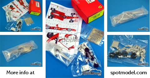 Ferrari F2001 – M. Schumacher - GP d'Australie 2002 Tameo TMK 305 1/43