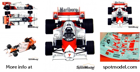 McLaren Tag Porsche MP4-3 TMK289 by TAMEOKITS model kit sale on