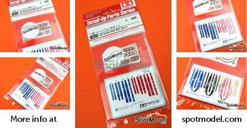 Tamiya 12637 Seat Belt Set A 1/20 Scale Kit - Plaza Japan Tamiya 12637 Seat Belt Set A 1/20 Scale Kit - Plaza Japan