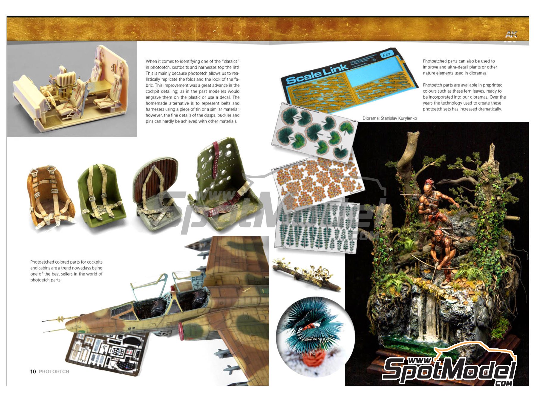 Image 2: Photoetched parts - AK Learning series number 7 | Book manufactured by AK Interactive (ref.&nbsp;AK-244, also 8436564926555 and AK244)