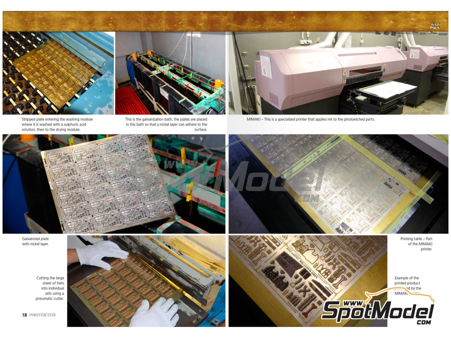 Image 3: Photoetched parts - AK Learning series number 7 | Book manufactured by AK Interactive (ref.&nbsp;AK-244, also 8436564926555 and AK244)