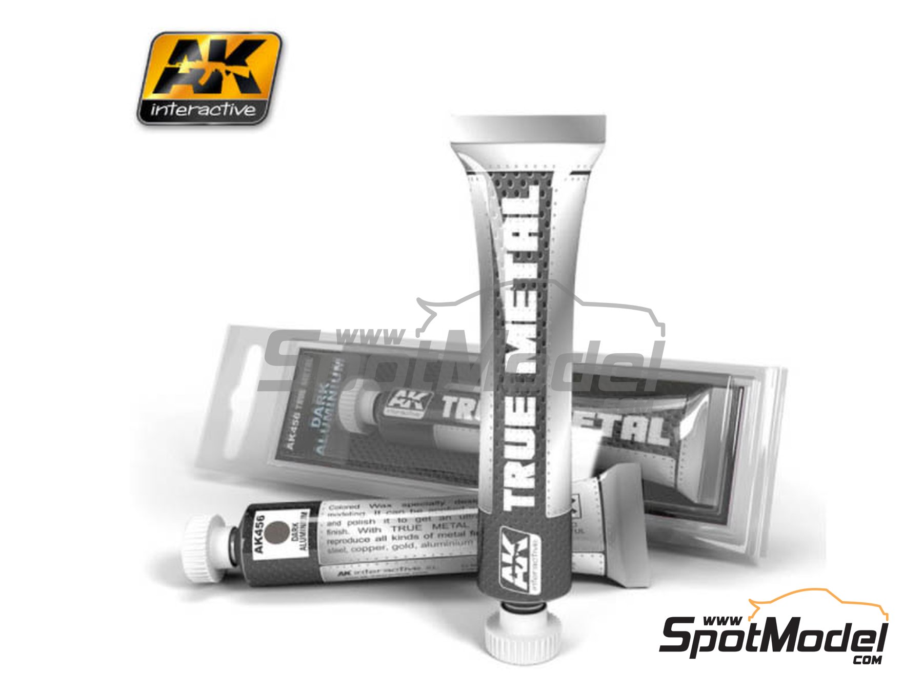 Image 1: Aluminio oscuro - 1 x 25gr | AK True Metal fabricado por AK Interactive (ref. AK-456, tambien 8436535574563 y AK456)