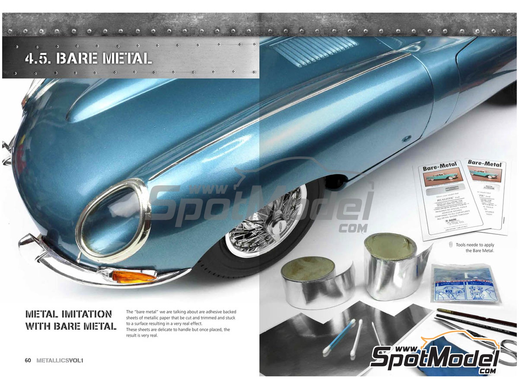 Image 4: Metallics Volumen 1 - Learning series 04 | Book manufactured by AK Interactive (ref.&nbsp;AK-507, also 8436535575072 and AK507)