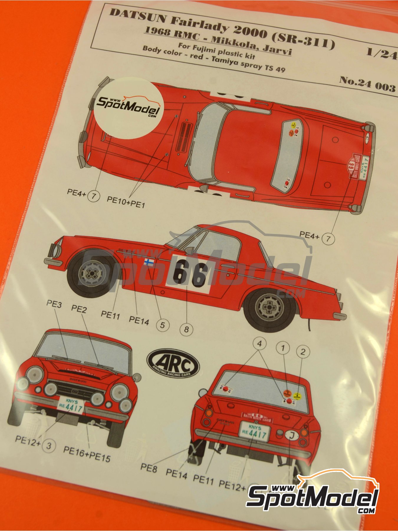 datsun roadster parts rallye