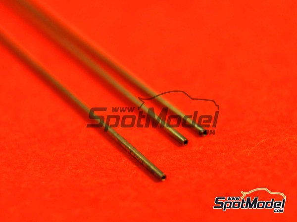 Image 4: Brass tube 0,50 mm x 0,30 mm x 250 mm | Material manufactured by Albion Alloys (ref.&nbsp;MBT1M, also 5060102452003)